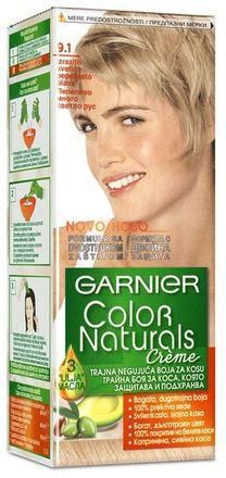 Garnier Color Naturals Hair Color - 9.1 Light Ash Blonde