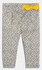 Knot Detailed Pants Grey/Yellow/White