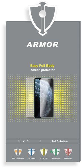 Armor Zenfone Zoom S لاصقة حماية لتغطية الهاتف بالكامل سهلة التركيب لموبايل
