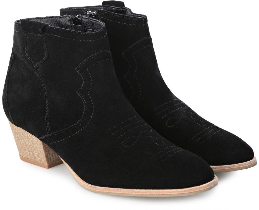 Vero Moda Ria Ankle Boots for Women - 39 EU, Black