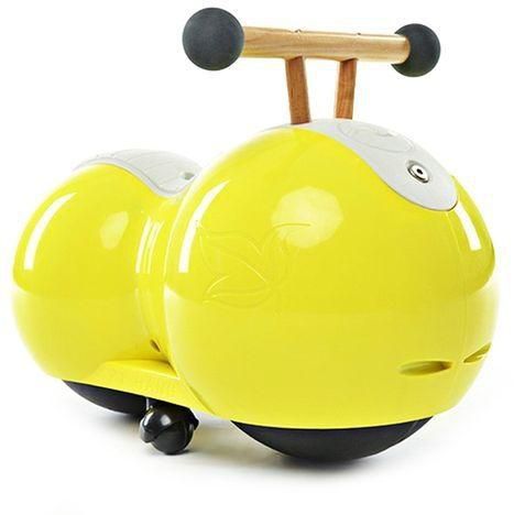 Generic Children Peanut Gourd Design Baby Infant Twisting Car Drift Walker - Yellow