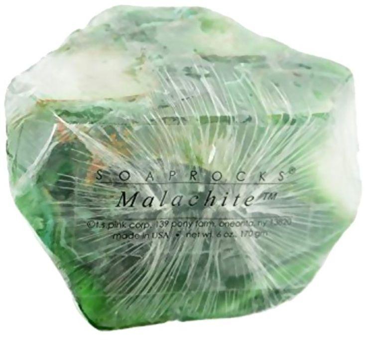 Malachite Soap Rocks Green 6 ounce