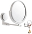 Gdeal Wall Mounted Vanity Mirror with Rotating Folds Bathroom Makeup Mirror