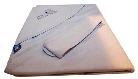 'Kuku' Duckbill Baby Blanket with Belt - Blue