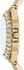 Michael Kors MK7395 - Lennox Three-Hand Gold-Tone Stainless Steel Watch