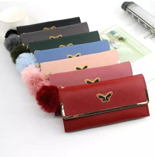 Fashion Ladies Butterfly Zipper Wallet