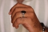 خاتم الكينج بفص اونكس طبيعى صياغة تركي بحفر يدوى فضة عيار ٩٢٥