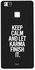 Skin Case Cover -for Huawei P9 Lite Keep Calm And Let Karma Finish It Keep Calm And Let Karma Finish It
