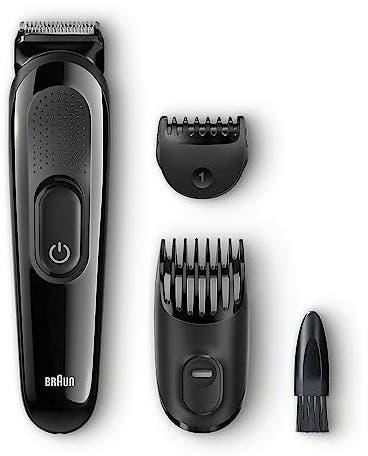 Get Braun SK2000 Hair Clipper, 3 in 1 - Black with best offers | Raneen.com