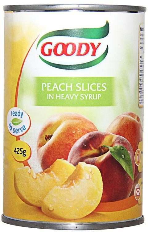 Goody Peach Slices Heavy Syrup 425g
