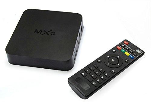 Popcorn Time Smart TV Box, MXQ Amlogic S805 Android 4.4 Quad-Core WiFi Kodi 4K Smart TV Box 8GB Rom