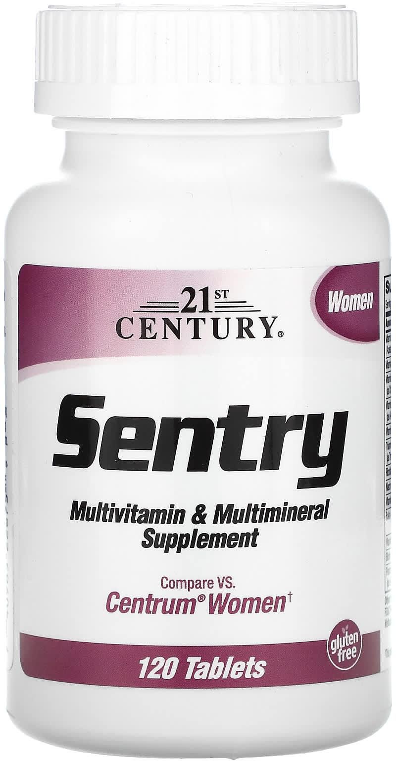 21 سينتري‏, Sentry للنساء، مكملات متعددة الفيتامينات والمعادن، 120 قرصًا
