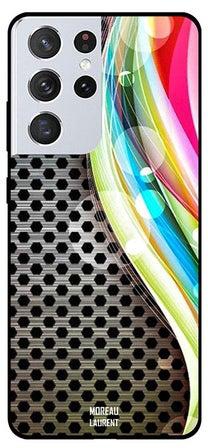 Protective Case Cover For Samsung Galaxy S21 Ultra Multicolour