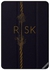 غطاء حماية واقٍ بطبعة كلمة "Risk" لجهاز أبل آي باد آير 2 متعدد الألوان