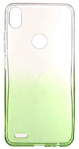 Back Cover For Infinix Smart 2 Clear/Green