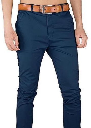 CLEARANCE OFFER Soft Khaki Men's Trouser Stretch Slim Fit Official Casual- Navy Blue+Free Pair Of Socks This trouser is Stretching and breathable hence easier movement. Men Fashion