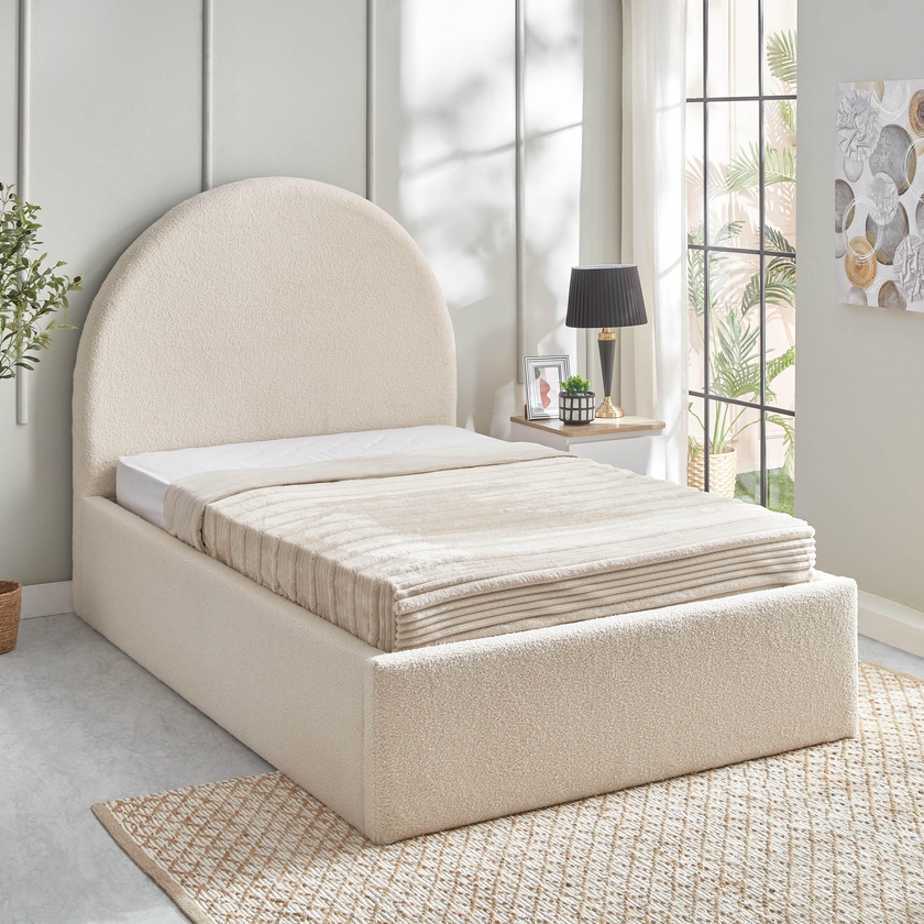 iCloud Upholstered Twin Bed - 120x200 cm