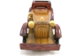 Hand Polished Vintage Car Replica Showpiece Decoration In Wood Small Size