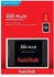 هارد SSD بلس سانديسك بمساحة داخلية 1 تيرابايت - ساتا 3، 6 جيجا في الثانية، 2.5 بوصة/7 ملم، حتى 535 ميجابايت/ثانية - SDSSDA-1T00-G26