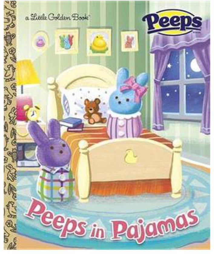 Peeps in Pajamas (Peeps) (Little Golden Book) Hardcover - Hardcover