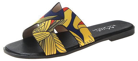 Kime Cloran H Fashion Flat Sandals SH32221- 7 Sizes (5 Colors)