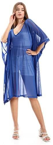 jamila Sheer Royal Blue Cover UPWomen royal blue one size