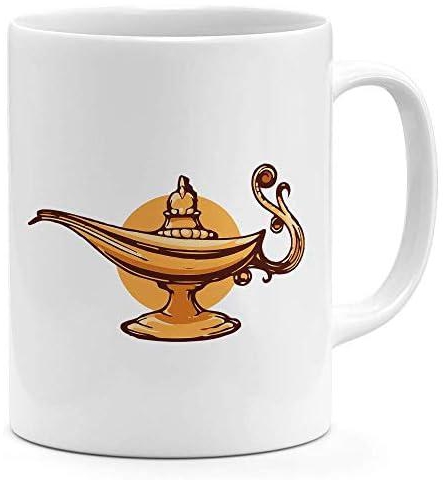 Genie's Lamp from Aladdin 11oz Coffee Mug Aladdin Classic Cartoon Network 11oz Ceramic Novelty Mug