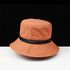 Women's Bucket Hat Solid Color Ruffle Machine Sewing Thread Hat
