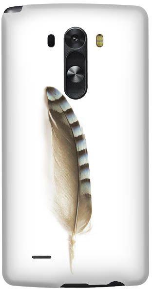 Stylizedd LG G3 Premium Slim Snap case cover Matte Finish - Lonely Feather