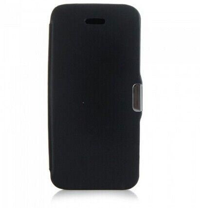 [PA1550][ Black]Magnetic Leather Flip Hard Full Case Cover for iPhone 5 5S