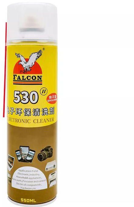 Falcon 530 Electronic Contact Cleaner 550ml LCD / Phone Board Screen Cleaning PCB, Flux Cleaner Spay 550ml