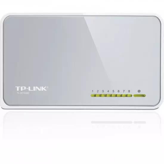 TP-Link TL-SF1008D 8x 10/100 Mbps Desktop Switch | Gear-up.me