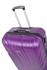 Senator Hard Case Medium Luggage Trolley Suitcase for Unisex ABS Lightweight Travel Bag with 4 Spinner Wheels KH115 Purple