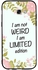غطاء حماية واقٍ لهاتف سامسونج جالاكسي A5 ‏(2017) مطبوع عليه عبارة "I Am Not Weird I Am Limited Edition"