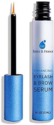 Advanced Eyelash Growth Serum and Brow Enhancer to Grow Thicker, Longer Lashes for Long, Luscious Lashes and Eyebrows (Eyelash Growth Serum [3mL])