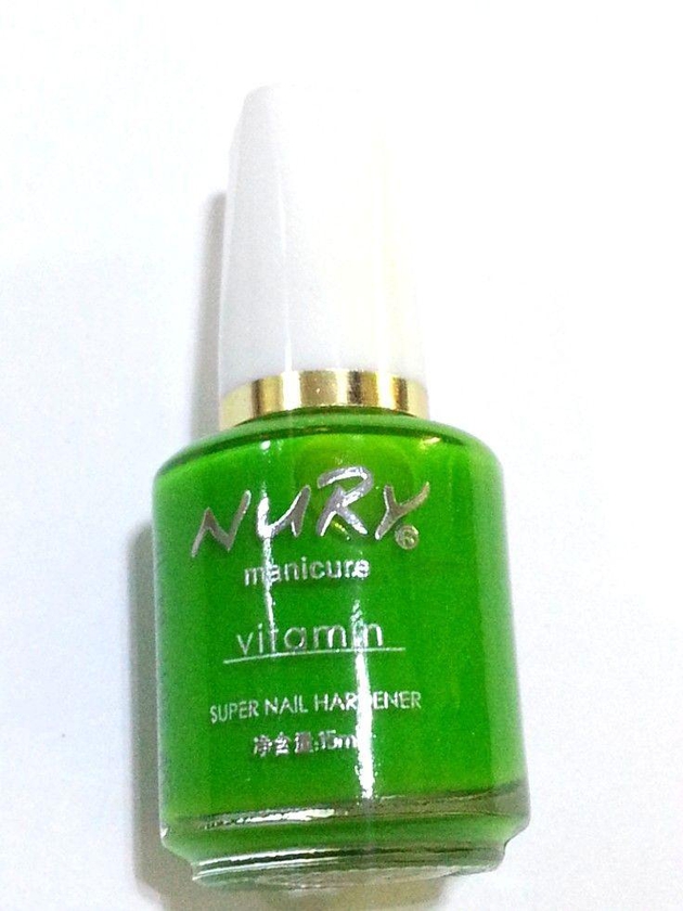 vitamin nail polish - green