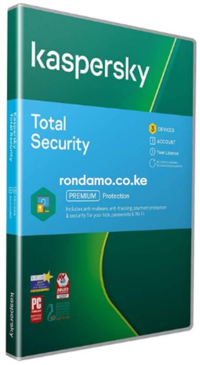 Kaspersky Total Security 3 Devices, 1 User, 1 Year