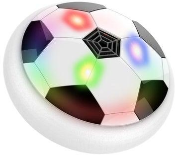 كرة هوفر تومض بإضاءة LED وتتحرك بقوة الهواء