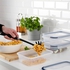 IKEA 365+ حاوية طعام مع غطاء - مستطيل/بلاستيك 1.0 ل