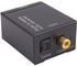 Digital Optical Coaxial Toslink Signal to Analog Audio Converter Adapter RCA SV