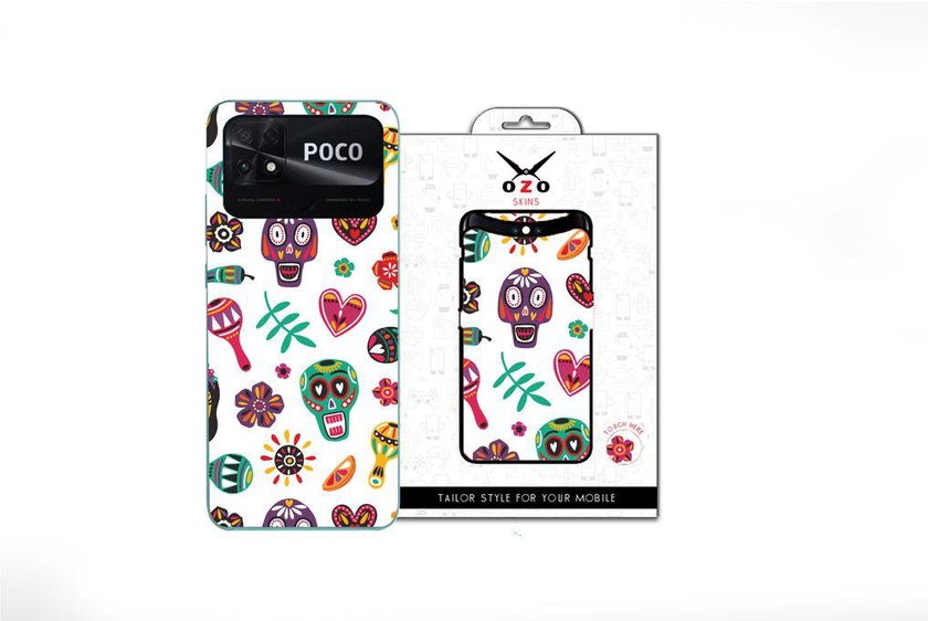 OZO Skins OZO Skins Mexcan Suger Skull (SE122MSS) For Xiaomi Poco C40