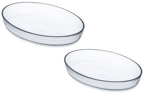 Luminarc Oven Dish Oval Set - 2Pcs - Clear