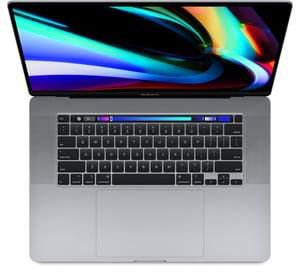 MacBook Pro 16 بوصة (2019) - Core i7 2.6جيجاهرتز 16جيجابايت 512 جيجابايت4 جيجابايت لوحة مفاتيح إنجليزي فضي فلكي