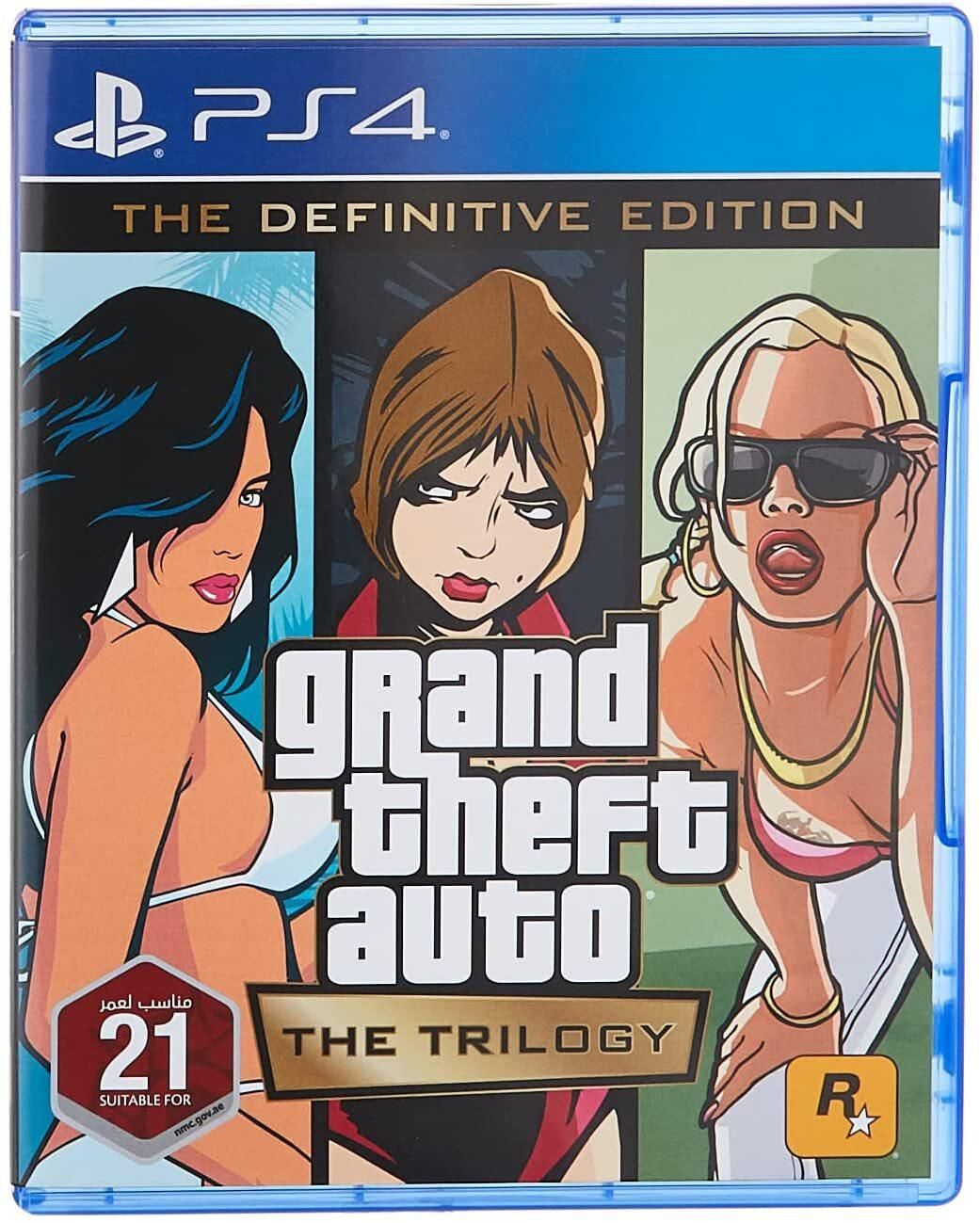 Grand Theft Auto Trilogy: The Definitive Edition PS4 (PS4) By Rockstar Games