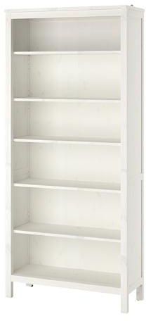Hemnes Bookcase White Stain From, Bookcase With Cabinet Base Ikea Egypt