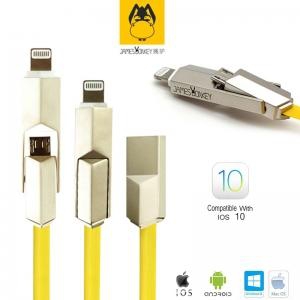 James Donkey 362 Usb Cable 2 In 1 (3 Colors)