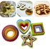 Double-Sided Plastic Cookie Dough Cutter Moulds - 1 Set