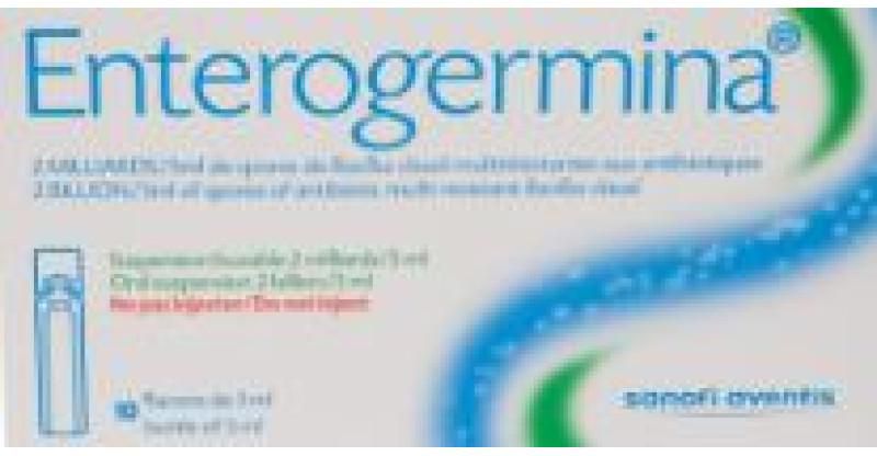Enterogermina probiotic Vials 10`s