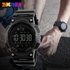 Skmei 2017 New Popular SKMEI 1256 Men Smart Watch Pedometer Calories Chronograph Fashion Outdoor Sports Watches 50M Waterproof Digital Wristwatches