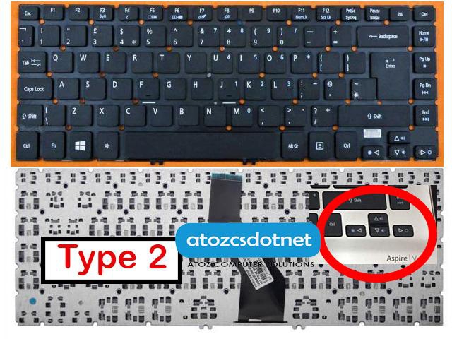 Acer Aspire V7-481 V7-481G V7-481P V7-481PG V5-471PG Laptop Keyboard (Black)